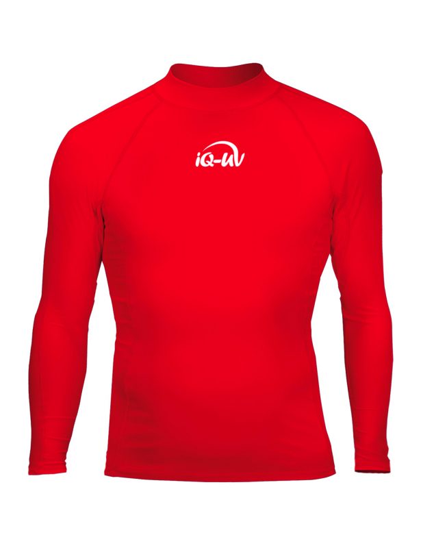 Polera manga larga corte recto hombre con filtro solar UPF 300+ marca IQ