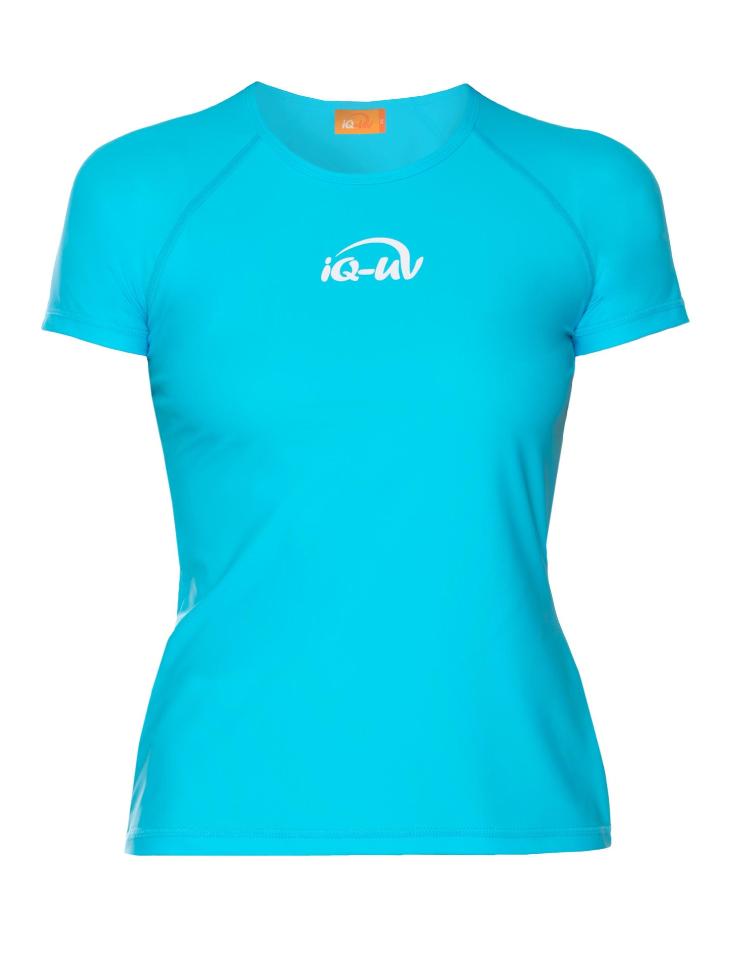 Polera manga corta corte recto mujer con filtro solar UV 300+ marca IQ