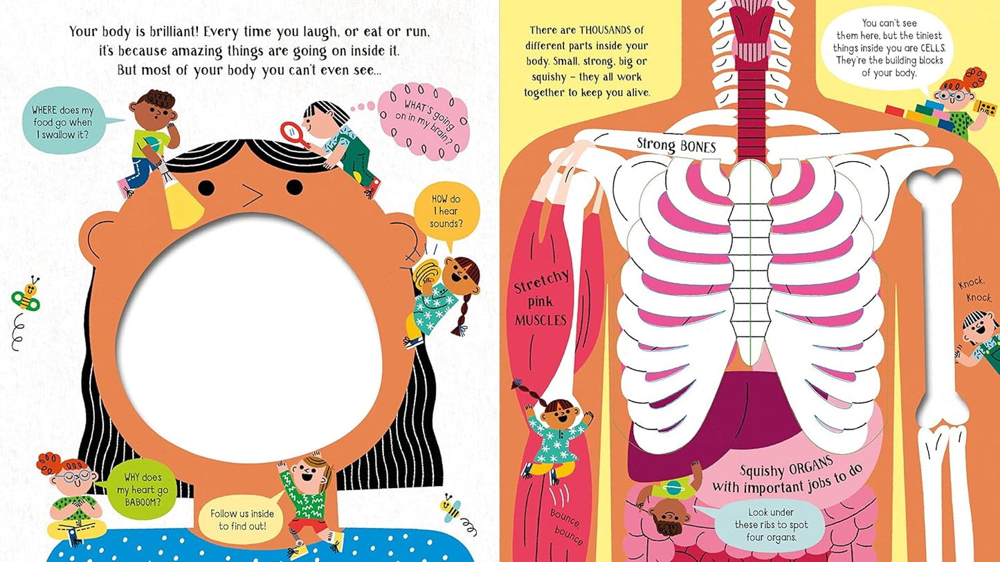 Libro de aprendizaje en inglés "Step inside Science: Your Body: Human Body" - "Adéntrate en la Ciencia: Tu Cuerpo: Cuerpo Humano"