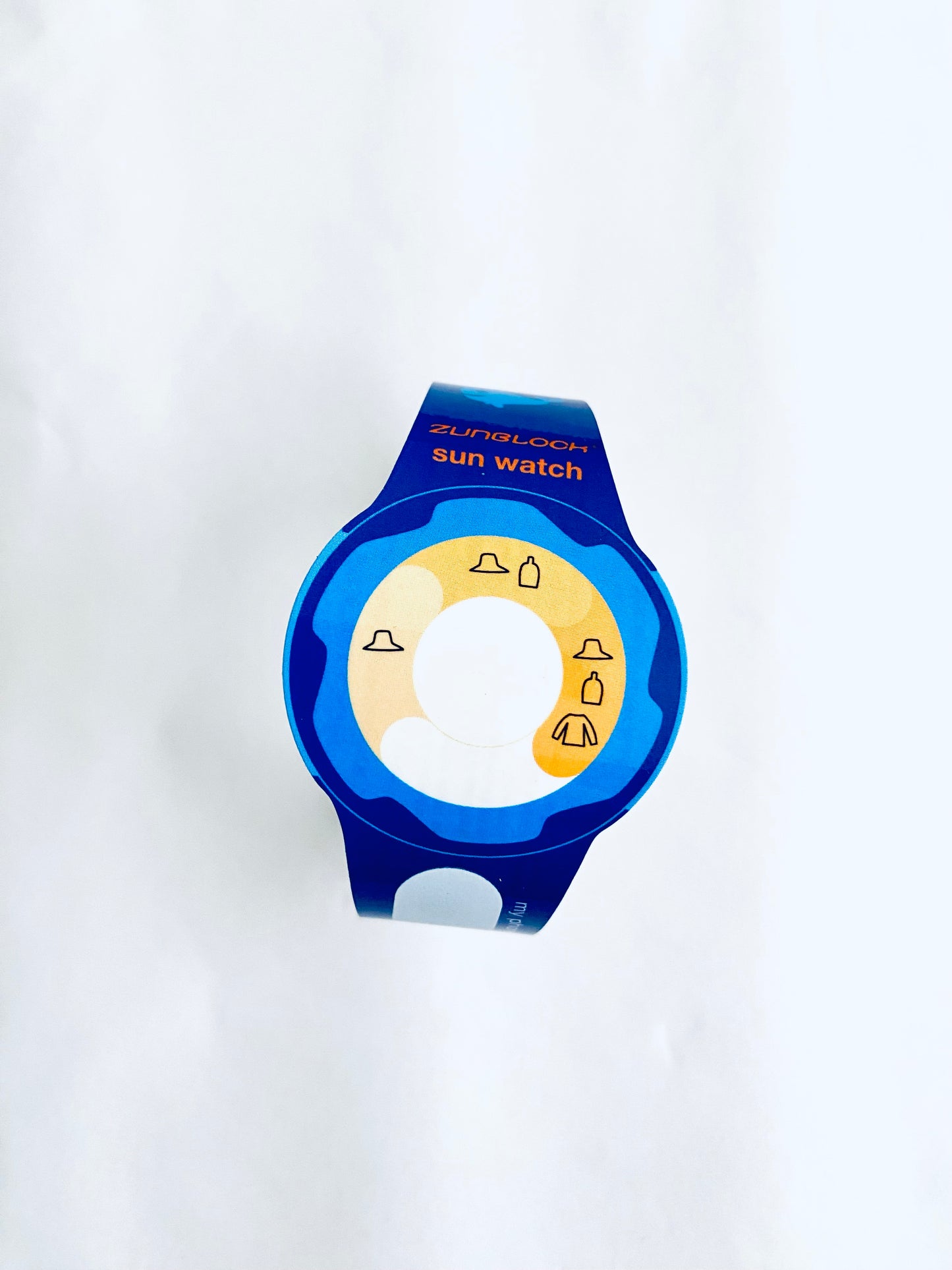 Reloj medidor de rayos UV color azul o rosado