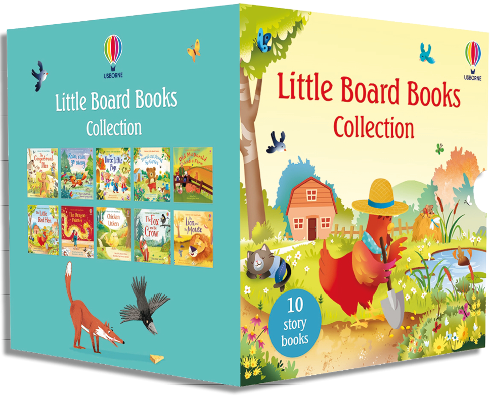 Little Board Book collection-Colección de 10 libros infantiles