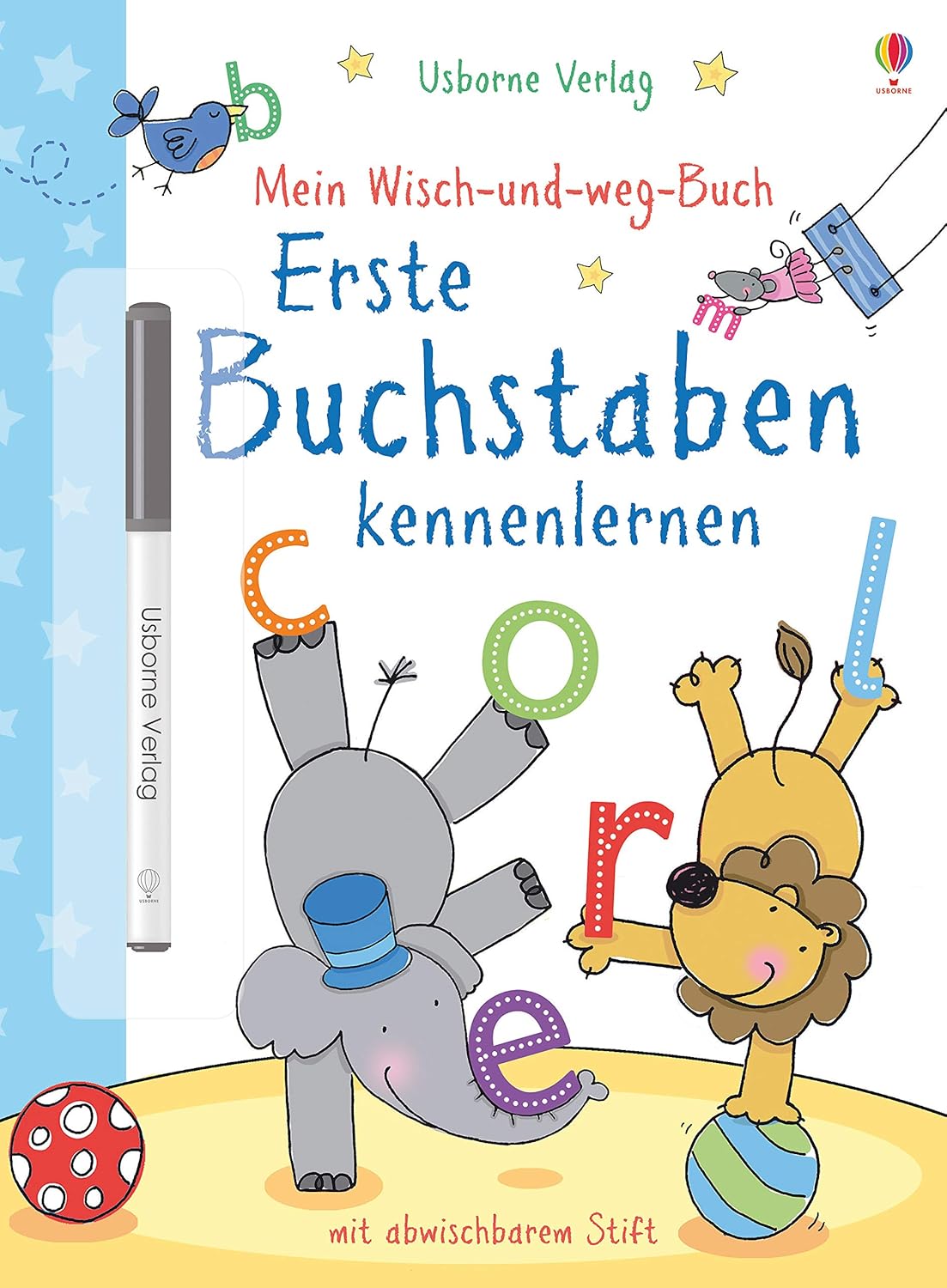 Libro alemán: Mein Wisch-und-weg-Buch: Erste Buchstaben kennenlernen
