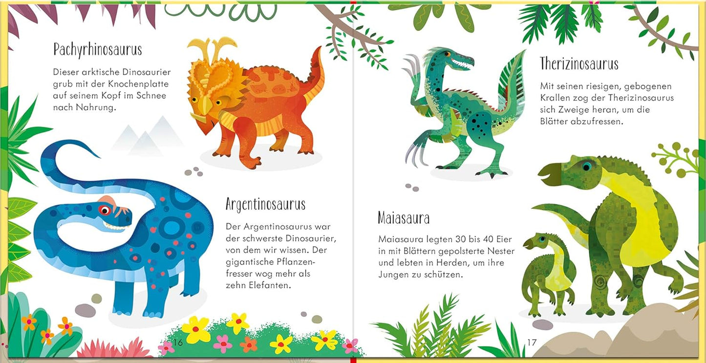 "Mein buntes Memo und Bilderlotto: Dinosaurier" Memorice alemán