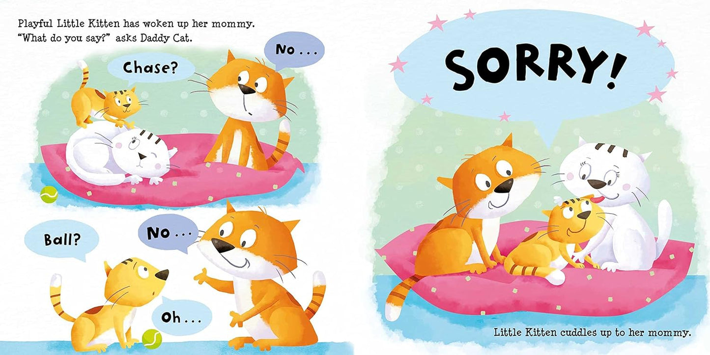 Libro de aprendizaje en inglés "Sorry: The Little Word That Goes a Long Way" - "Perdón: La pequeña palabra que llega muy lejos"