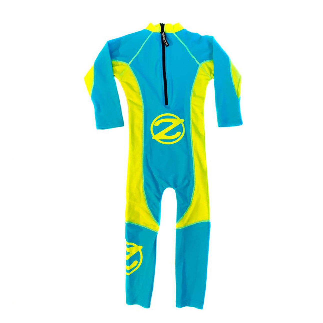Traje de baño entero manga larga con filtro solar UPF 50+ marca Zunblock