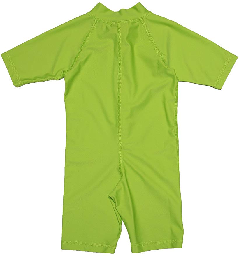 Traje de baño entero manga corta con filtro solar UPF 300+ marca IQ