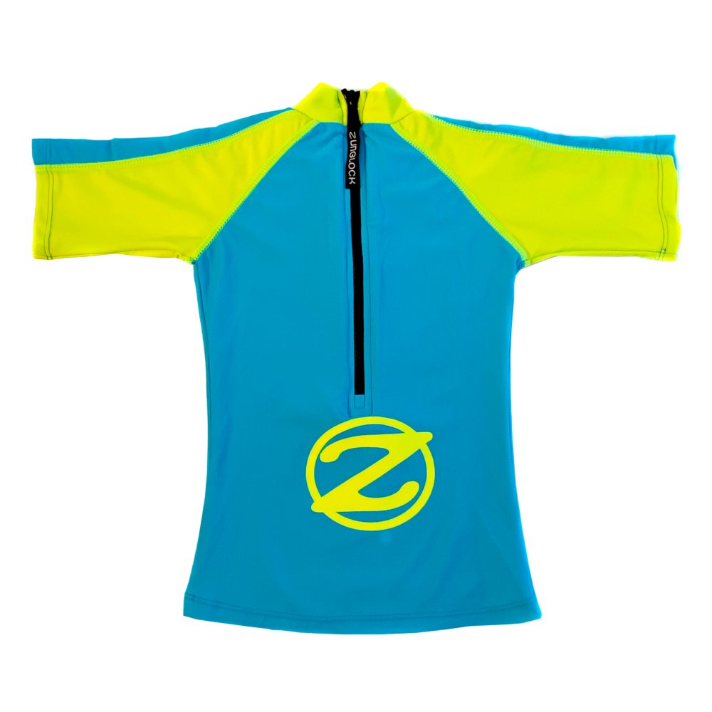 Traje de baño polera m corta short UPF 50+ marca Zunblock