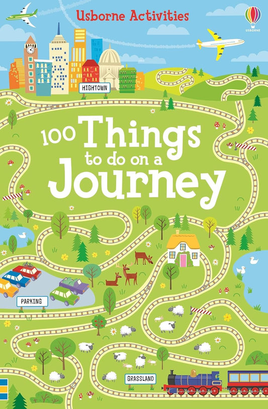 Libro de actividades en inglés "100 things to do on a journey" - "100 cosas para hacer en un viaje"