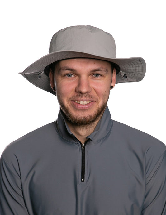 Gorro safari adulto con filtro solar UPF 400+ marca IQ