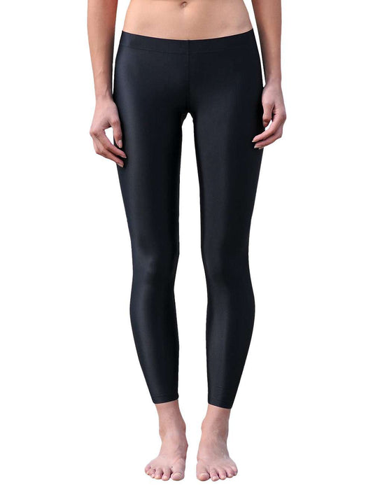 Calza larga pretina delgada mujer con bolsillo para celular y filtro solar UPF 300+ marca IQ