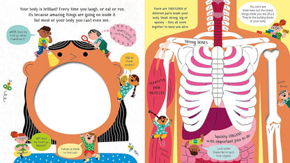 Libro de aprendizaje en inglés "Step inside Science: Your Body: Human Body" - "Adéntrate en la Ciencia: Tu Cuerpo: Cuerpo Humano"