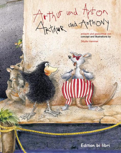 Cuento alemán-inglés y Alemán-español "Arthur und Anton" "Arthur and Anthony" Deutsch-Englisch con CD en 6 idiomas
