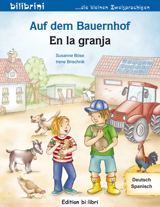 "Auf dem Bauernhof-En la Granja". Cuento bilingüe. Diferentes idiomas.