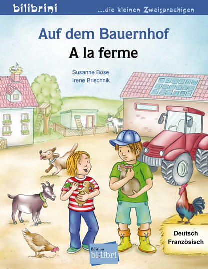 "Auf dem Bauernhof-En la Granja". Cuento bilingüe. Diferentes idiomas.