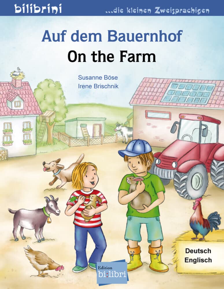 "Auf dem Bauernhof-En la Granja". Cuento bilingüe. Diferentes idiomas.