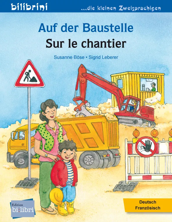 "Auf der Baustelle-En la Obra". Cuento bilingüe. Diferentes idiomas.