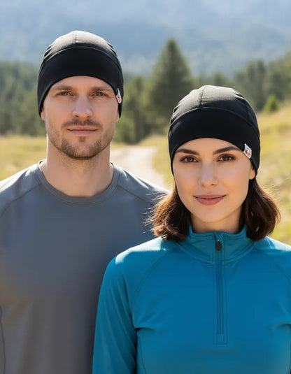 Gorro ajustado Unisex adulto Negro S-M UPF 50+ marca iQ-UV FREE