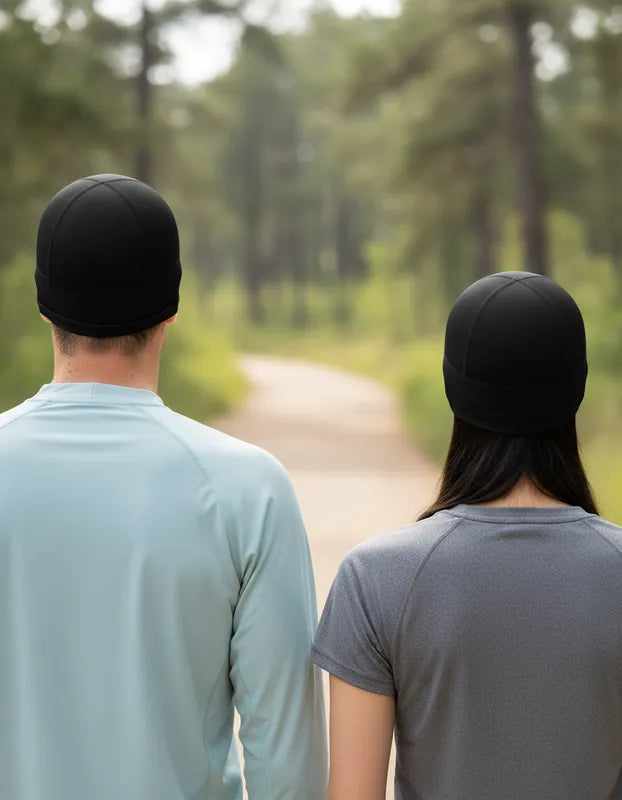 Gorro ajustado Unisex adulto Negro S-M UPF 50+ marca iQ-UV FREE