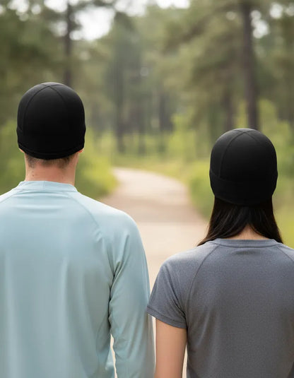 Gorro ajustado Unisex adulto Negro S-M UPF 50+ marca iQ-UV FREE