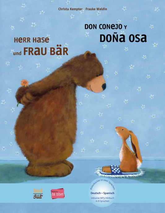"Herr Hase und Frau Bär-El conejo y la señora osa”. Cuento bilingüe. Diferentes idiomas.