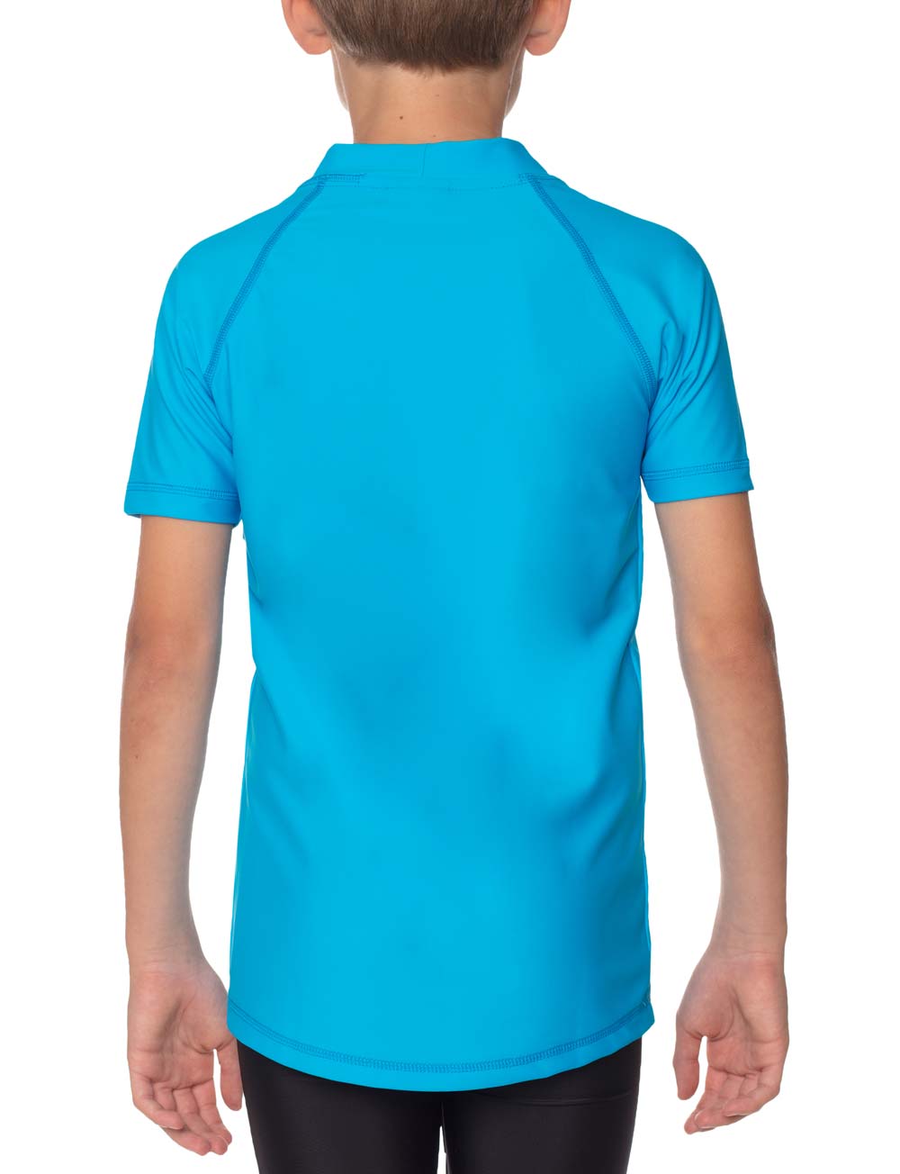 Polera juvenil manga corta con filtro solar UPF 300+ marca IQ