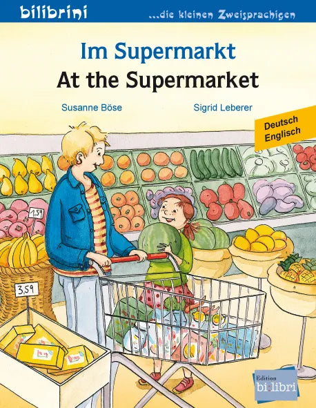 "Im Supermarkt-En el Supermercado". Cuento bilingüe. Diferentes idiomas.