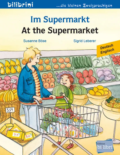 "Im Supermarkt-En el Supermercado". Cuento bilingüe. Diferentes idiomas.