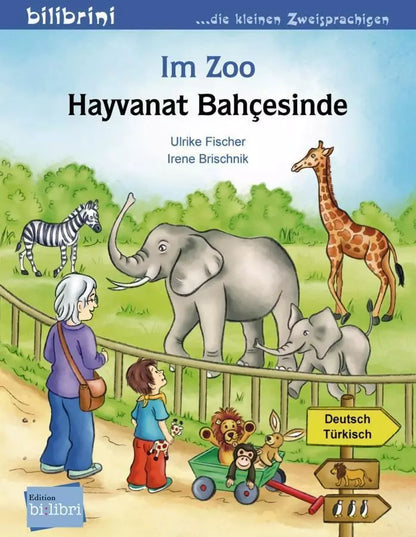 "Im Zoo-En el Zoológico". Cuento bilingüe. Diferentes idiomas.