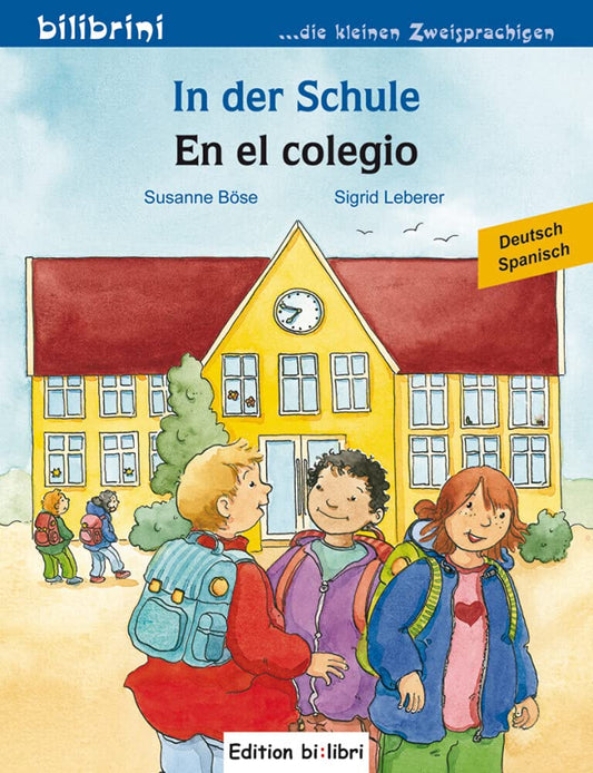 "In der Schule-En el Colegio". Cuento bilingüe. Diferentes idiomas.