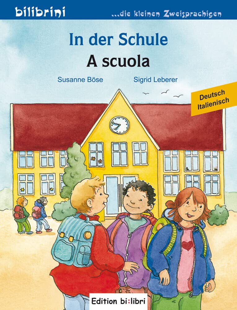 "In der Schule-En el Colegio". Cuento bilingüe. Diferentes idiomas.