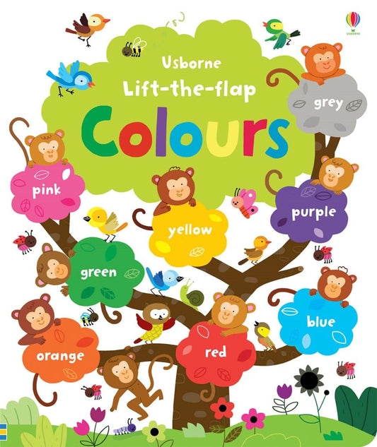 Libro aprendizaje de colores en inglés "Lift the flap colours"