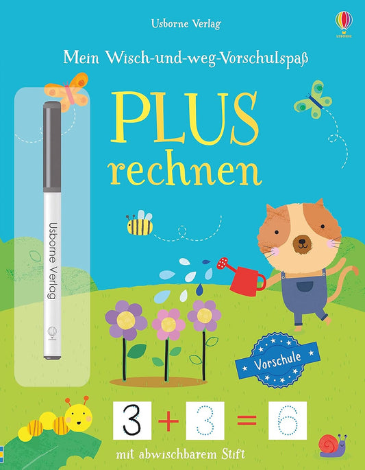 Libro alemán: Mein Wisch-und-weg-Vorschulspaß: Plus rechnen