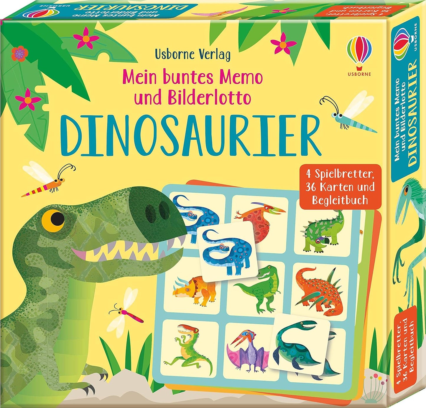 "Mein buntes Memo und Bilderlotto: Dinosaurier" Memorice alemán