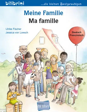 "Meine Familie-Mi familia". Cuento bilingüe. Diferentes idiomas.
