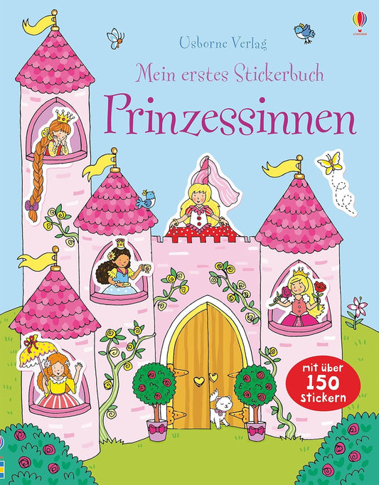 Mein erstes Stickerbuch. "Prinzessinnen" Libro con adhesivos. Alemán