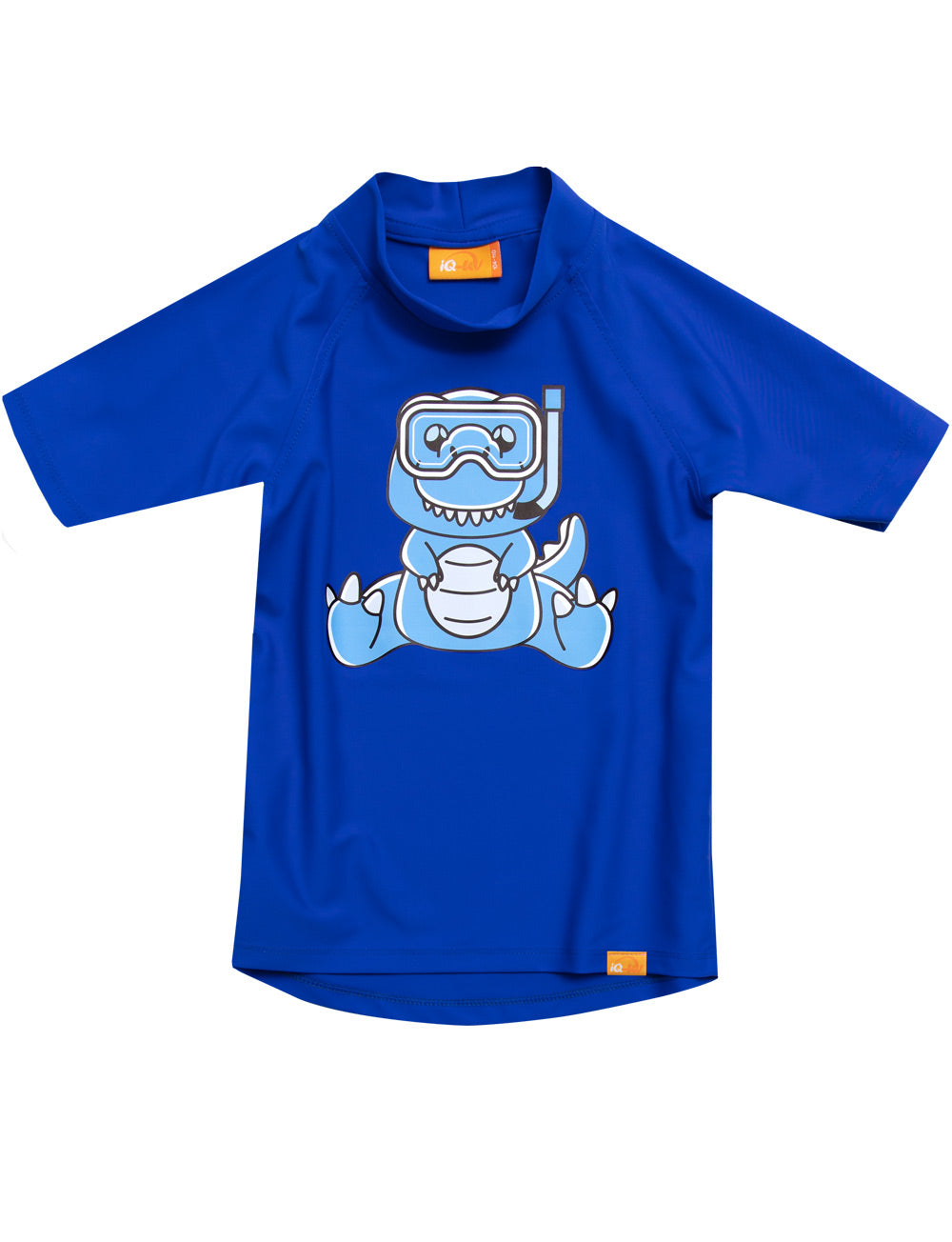 Polera infantil manga corta diseño unicornio con filtro solar UV 300+ marca IQ