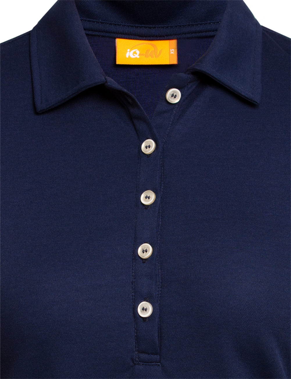 Polera manga corta de vestir corte recto mujer con filtro solar UV 50+ marca IQ