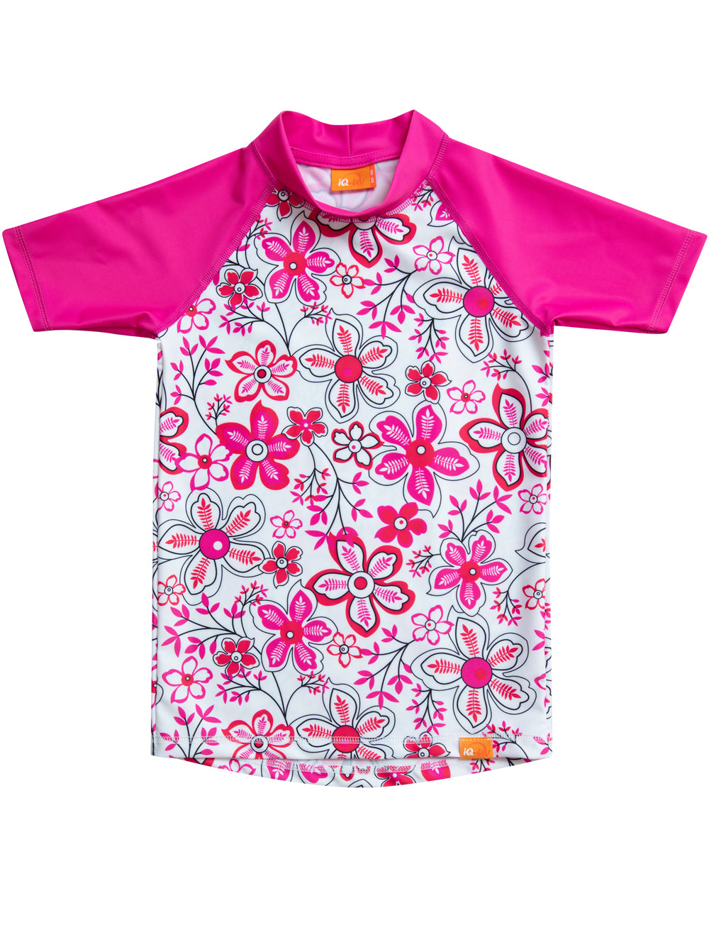 Polera juvenil manga corta con filtro solar UPF 300+ marca IQ
