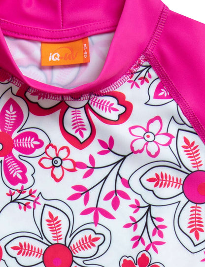 Polera juvenil manga corta con filtro solar UPF 300+ marca IQ