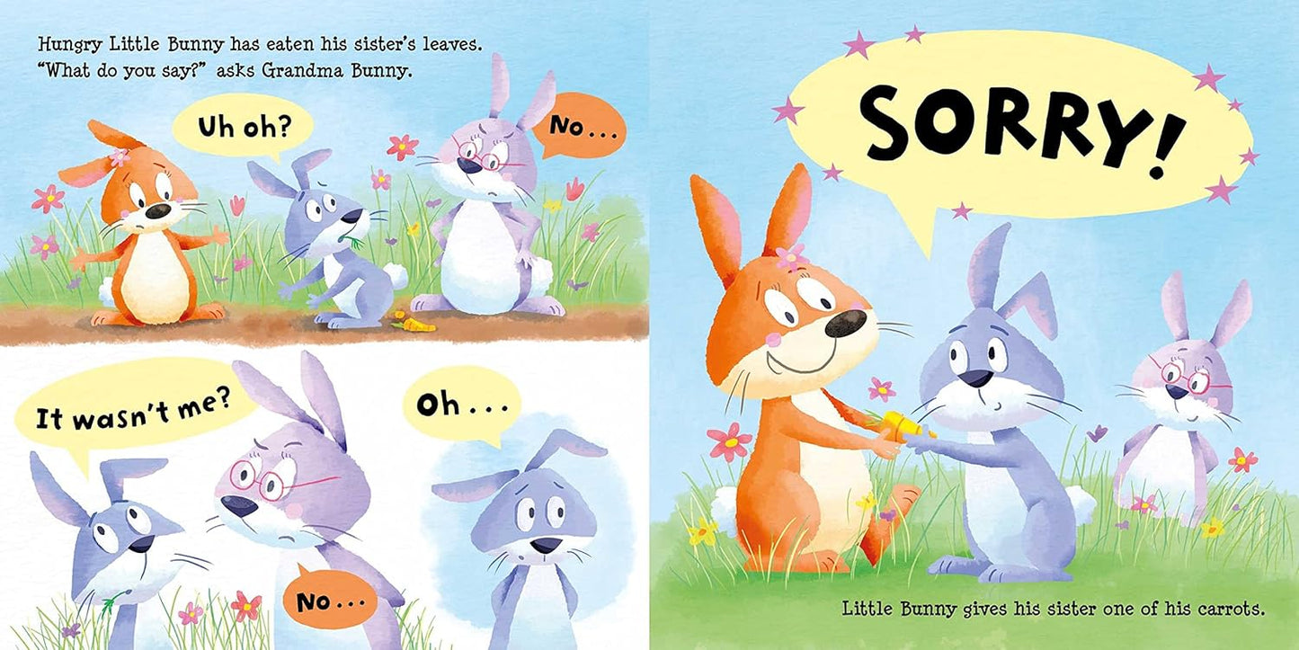 Libro de aprendizaje en inglés "Sorry: The Little Word That Goes a Long Way" - "Perdón: La pequeña palabra que llega muy lejos"