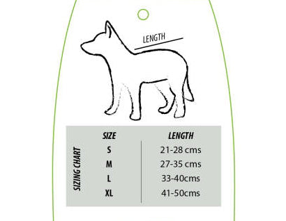 Capas con filtro solar UPF 50+ para perros marca Zunblock