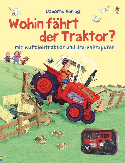 "Wohin fährt  der Traktor" Libro de actividades alemán