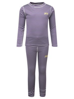 Set primera capa rayada camiseta manga larga + calza larga marca KoziKidz