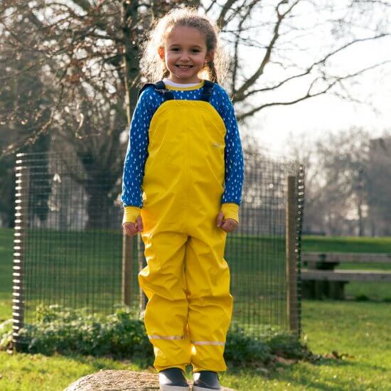 Jardinera 100% impermeable con forro de polar 10.000mm marca Muddy Puddles
