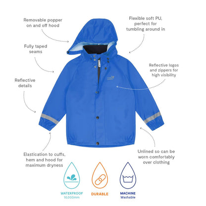 Chaqueta 100% impermeable 10.000mm marca Muddy Puddles