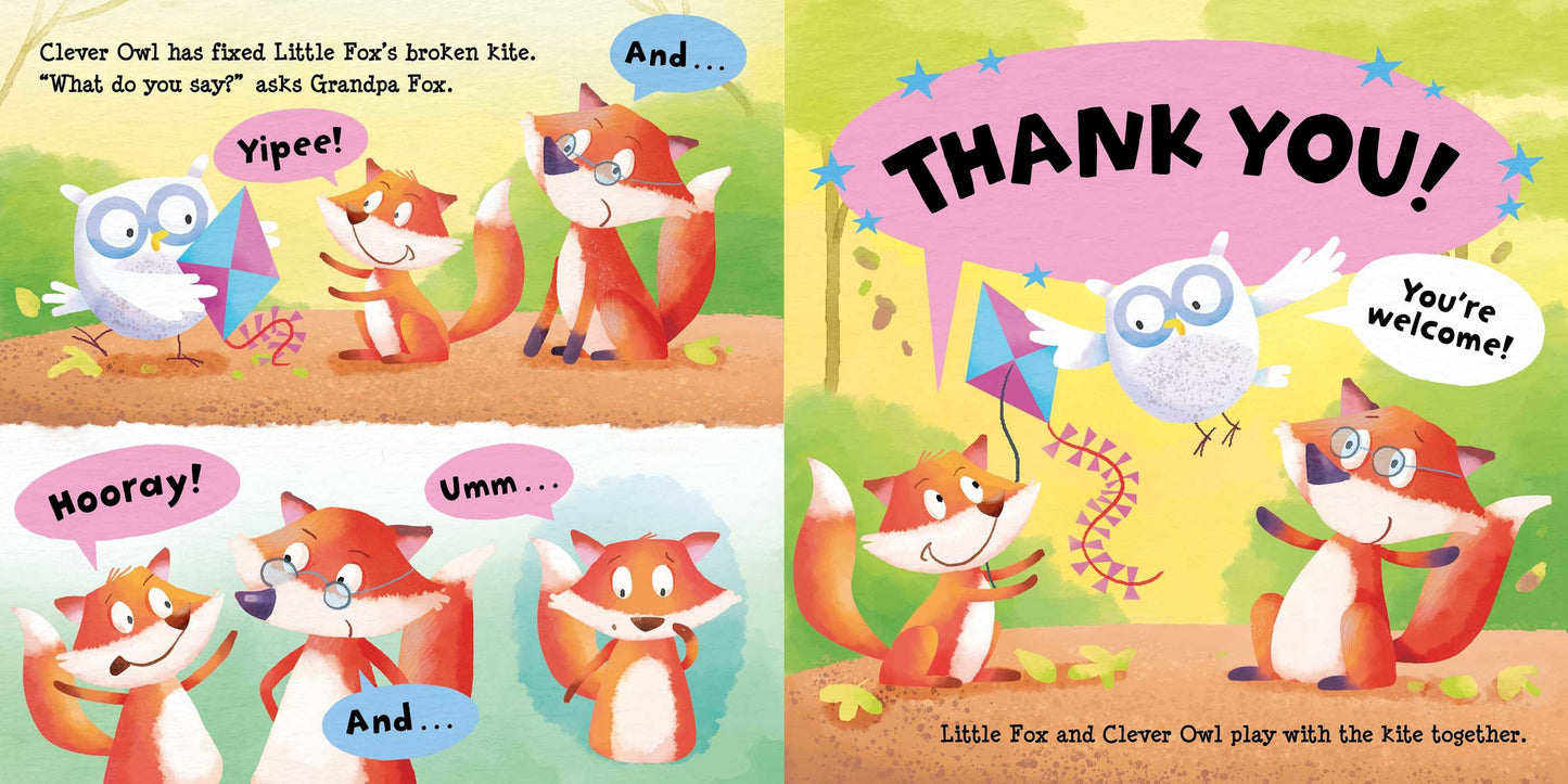 Libro de aprendizaje en inglés "Thank You: Two words we all need to remember" - "Gracias: La palabra que todos necesitan recordar"